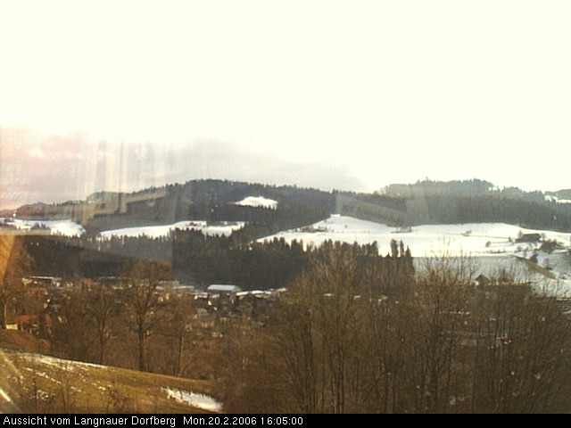 Webcam-Bild: Aussicht vom Dorfberg in Langnau 20060220-160500