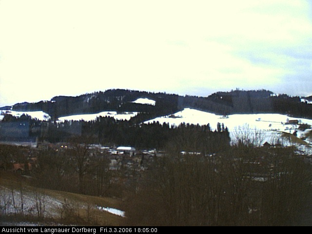 Webcam-Bild: Aussicht vom Dorfberg in Langnau 20060303-180500
