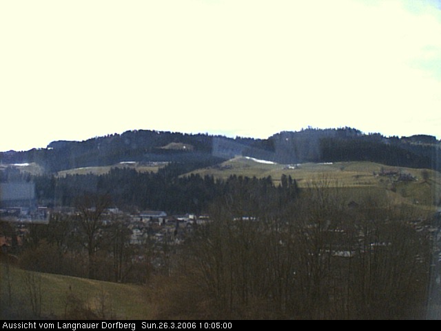 Webcam-Bild: Aussicht vom Dorfberg in Langnau 20060326-100500