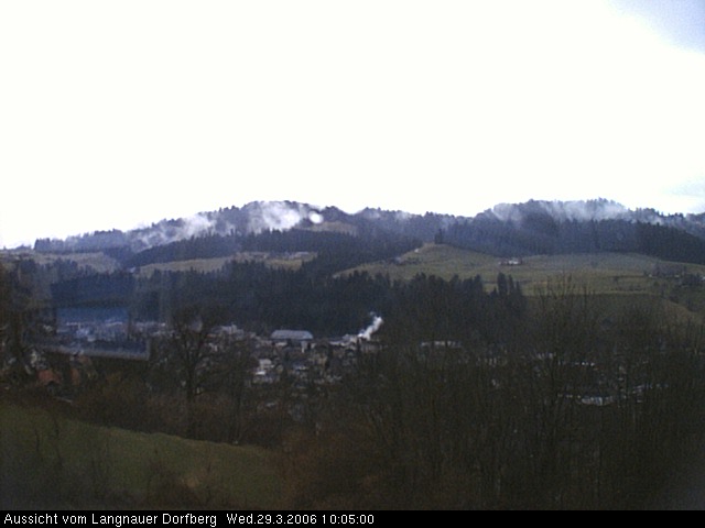 Webcam-Bild: Aussicht vom Dorfberg in Langnau 20060329-100500