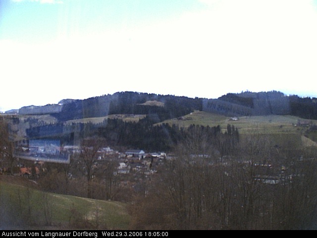 Webcam-Bild: Aussicht vom Dorfberg in Langnau 20060329-180500