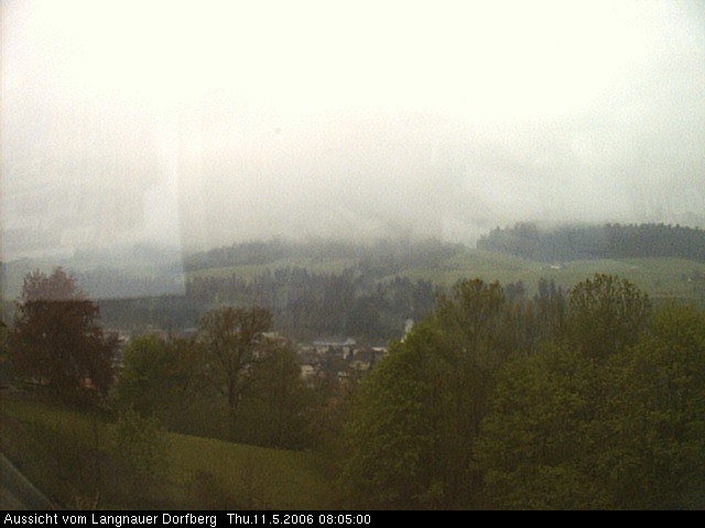 Webcam-Bild: Aussicht vom Dorfberg in Langnau 20060511-080500