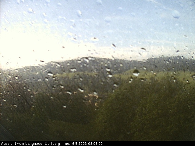 Webcam-Bild: Aussicht vom Dorfberg in Langnau 20060516-080500