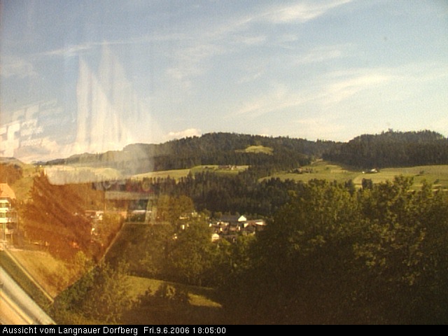 Webcam-Bild: Aussicht vom Dorfberg in Langnau 20060609-180500