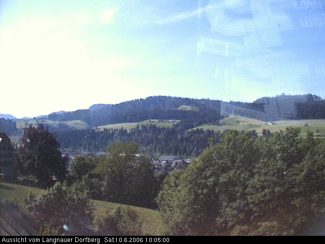 Webcam-Bild: Aussicht vom Dorfberg in Langnau 20060610-100500