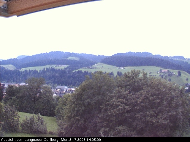 Webcam-Bild: Aussicht vom Dorfberg in Langnau 20060731-140500