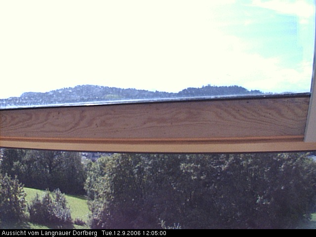 Webcam-Bild: Aussicht vom Dorfberg in Langnau 20060912-120500