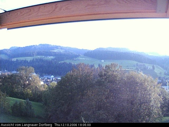 Webcam-Bild: Aussicht vom Dorfberg in Langnau 20061012-180500