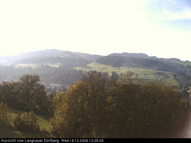Webcam-Bild: Aussicht vom Dorfberg in Langnau 20061018-100500