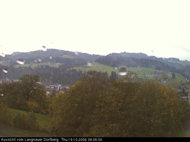Webcam-Bild: Aussicht vom Dorfberg in Langnau 20061019-080500