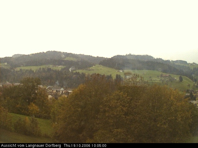 Webcam-Bild: Aussicht vom Dorfberg in Langnau 20061019-100500