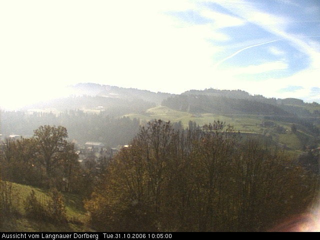 Webcam-Bild: Aussicht vom Dorfberg in Langnau 20061031-100500