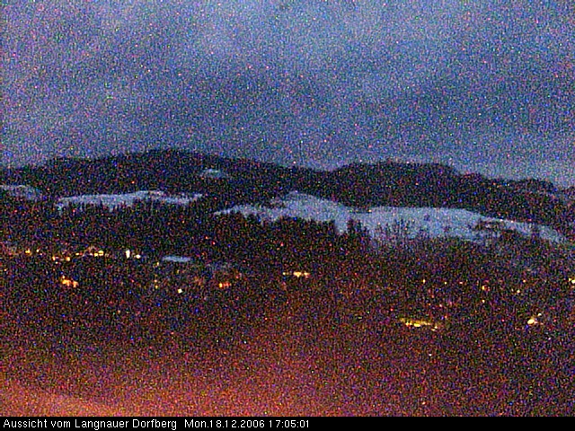 Webcam-Bild: Aussicht vom Dorfberg in Langnau 20061218-170500