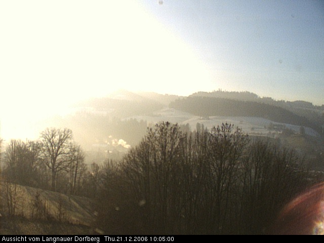 Webcam-Bild: Aussicht vom Dorfberg in Langnau 20061221-100500