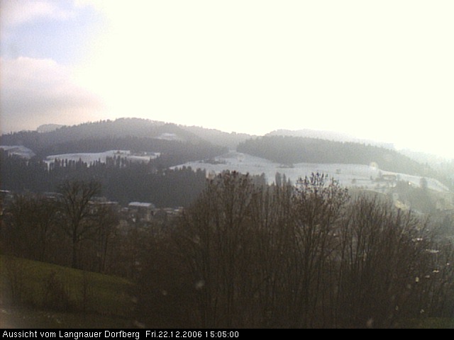 Webcam-Bild: Aussicht vom Dorfberg in Langnau 20061222-150500