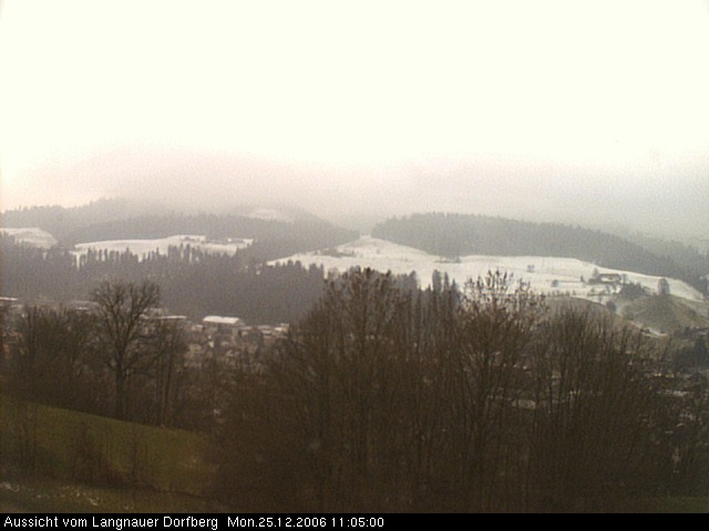 Webcam-Bild: Aussicht vom Dorfberg in Langnau 20061225-110500