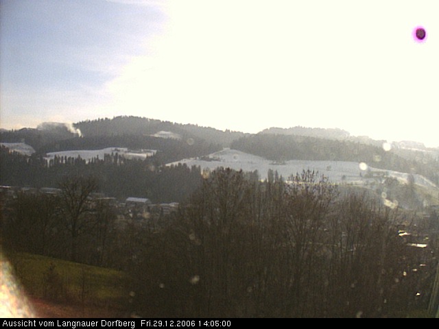 Webcam-Bild: Aussicht vom Dorfberg in Langnau 20061229-140500