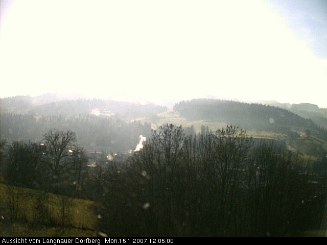 Webcam-Bild: Aussicht vom Dorfberg in Langnau 20070115-120500