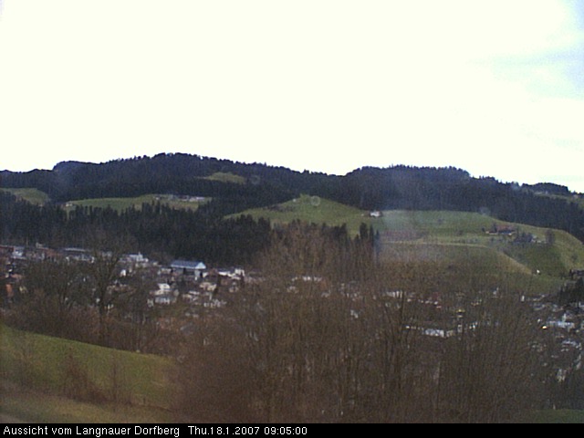 Webcam-Bild: Aussicht vom Dorfberg in Langnau 20070118-090500