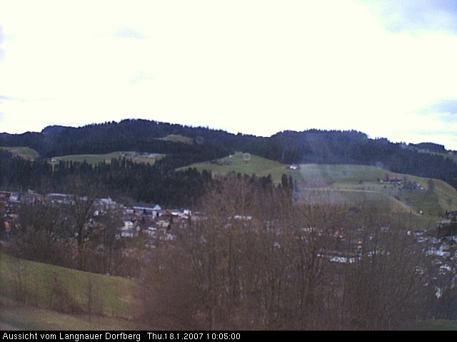 Webcam-Bild: Aussicht vom Dorfberg in Langnau 20070118-100500