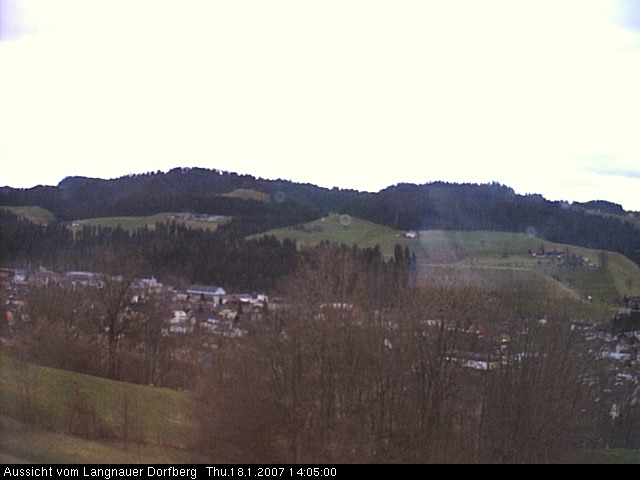Webcam-Bild: Aussicht vom Dorfberg in Langnau 20070118-140500