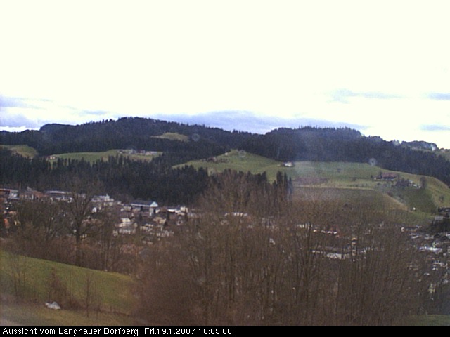 Webcam-Bild: Aussicht vom Dorfberg in Langnau 20070119-160500