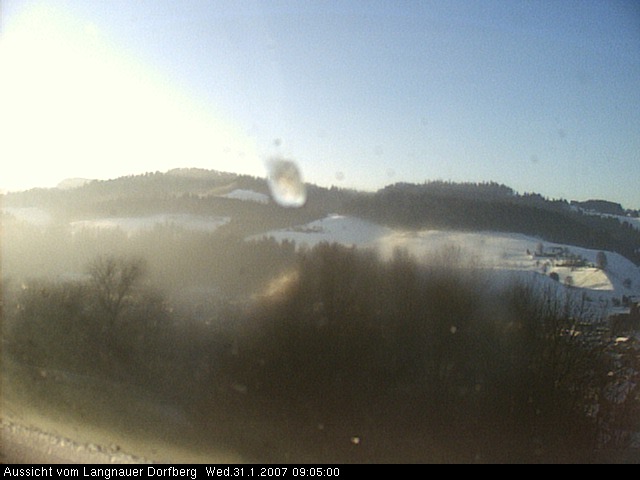 Webcam-Bild: Aussicht vom Dorfberg in Langnau 20070131-090500