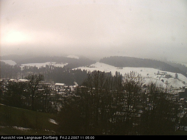 Webcam-Bild: Aussicht vom Dorfberg in Langnau 20070202-110500