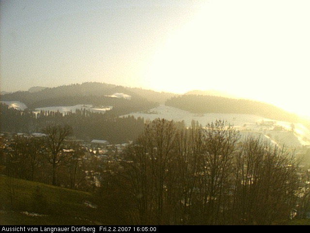 Webcam-Bild: Aussicht vom Dorfberg in Langnau 20070202-160500