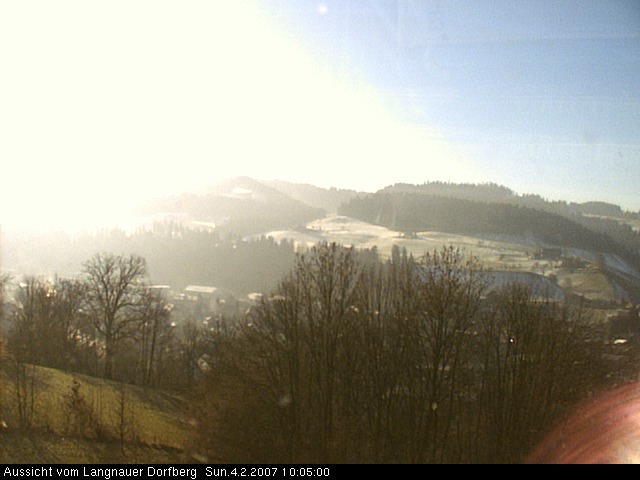 Webcam-Bild: Aussicht vom Dorfberg in Langnau 20070204-100500