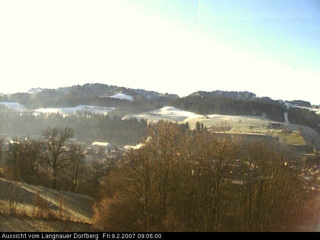 Webcam-Bild: Aussicht vom Dorfberg in Langnau 20070209-090500