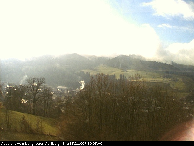 Webcam-Bild: Aussicht vom Dorfberg in Langnau 20070215-100500