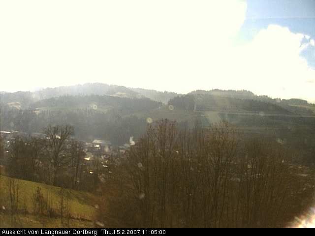 Webcam-Bild: Aussicht vom Dorfberg in Langnau 20070215-110500