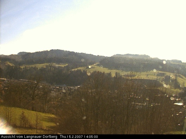 Webcam-Bild: Aussicht vom Dorfberg in Langnau 20070215-140500