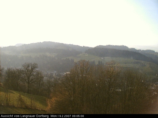 Webcam-Bild: Aussicht vom Dorfberg in Langnau 20070219-090500