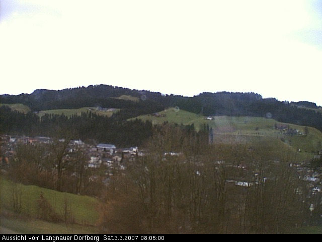 Webcam-Bild: Aussicht vom Dorfberg in Langnau 20070303-080500