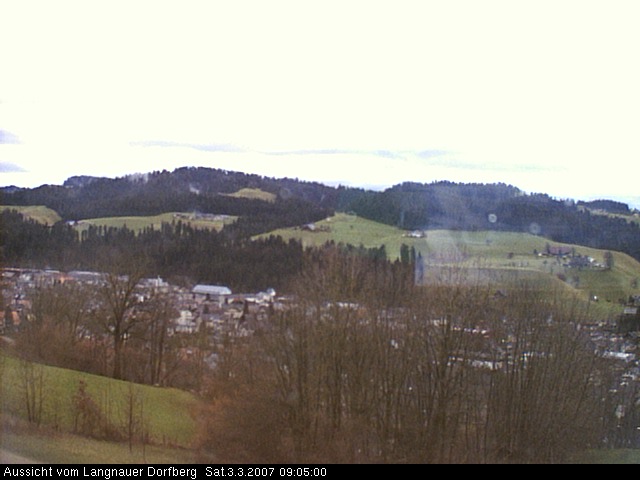 Webcam-Bild: Aussicht vom Dorfberg in Langnau 20070303-090500