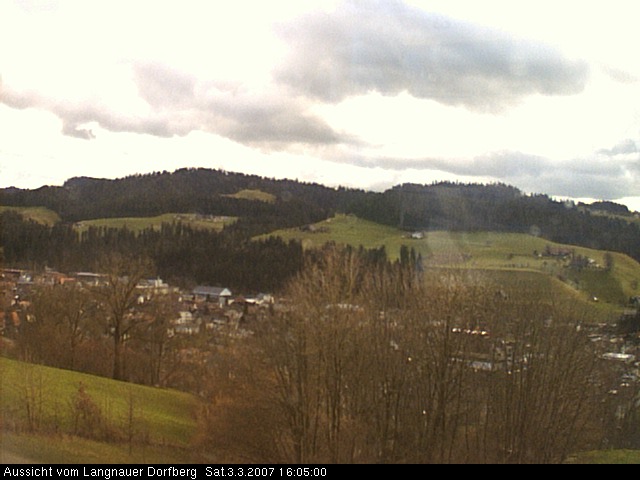 Webcam-Bild: Aussicht vom Dorfberg in Langnau 20070303-160500