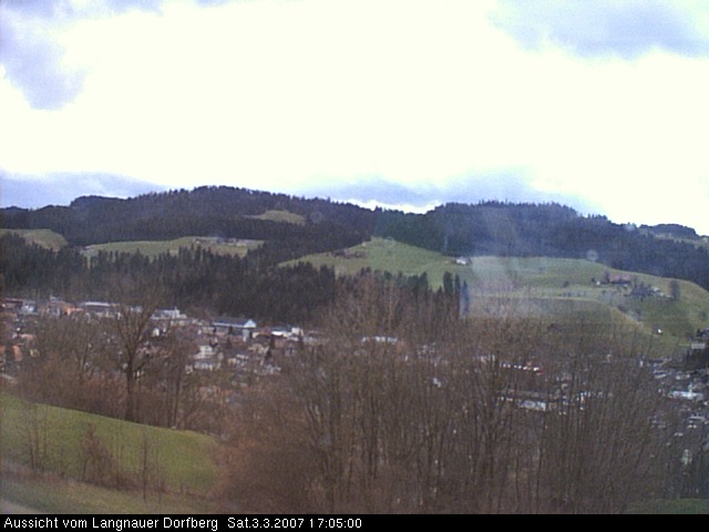 Webcam-Bild: Aussicht vom Dorfberg in Langnau 20070303-170500