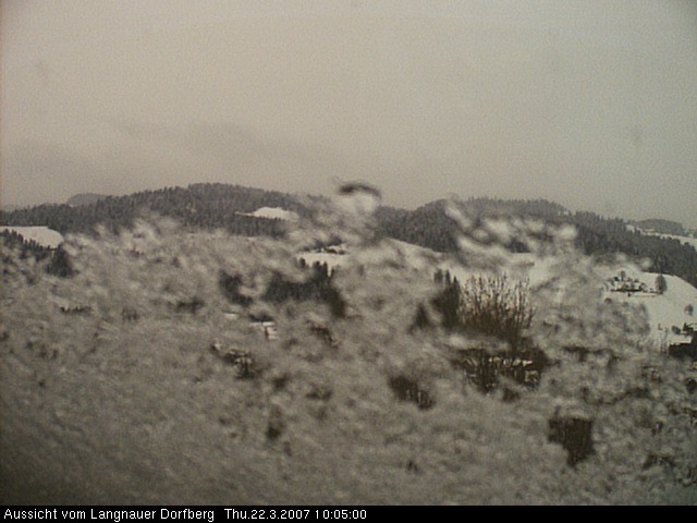 Webcam-Bild: Aussicht vom Dorfberg in Langnau 20070322-100500