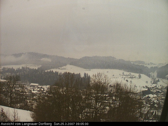 Webcam-Bild: Aussicht vom Dorfberg in Langnau 20070325-090500