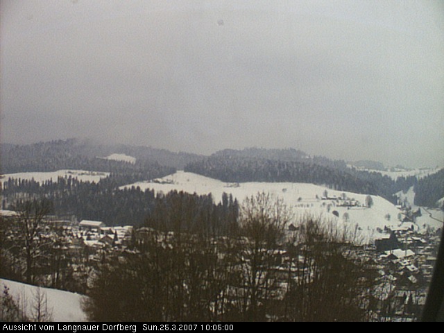 Webcam-Bild: Aussicht vom Dorfberg in Langnau 20070325-100500
