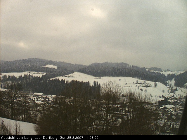 Webcam-Bild: Aussicht vom Dorfberg in Langnau 20070325-110500