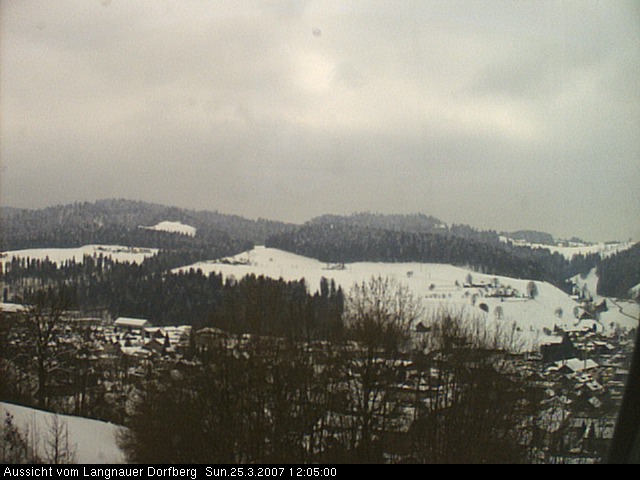 Webcam-Bild: Aussicht vom Dorfberg in Langnau 20070325-120500
