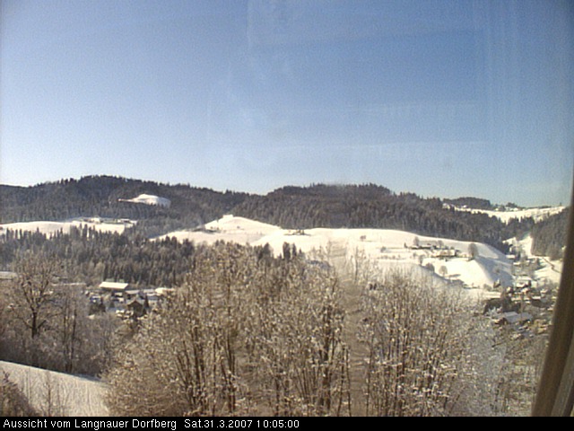 Webcam-Bild: Aussicht vom Dorfberg in Langnau 20070331-100500