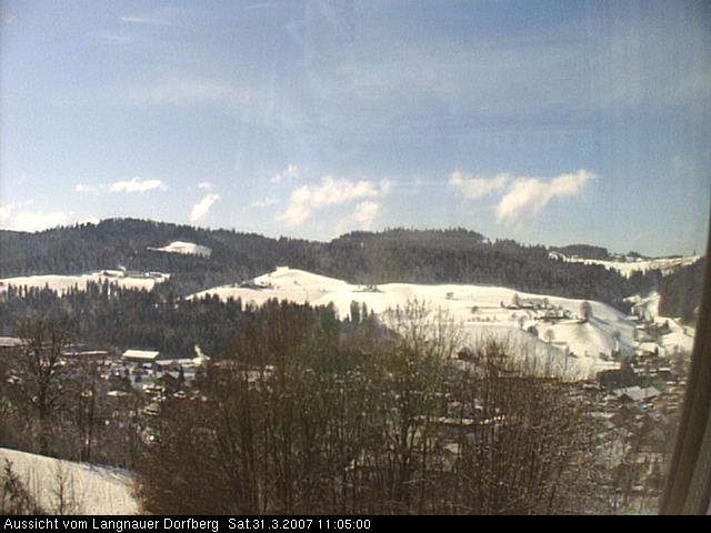 Webcam-Bild: Aussicht vom Dorfberg in Langnau 20070331-110500
