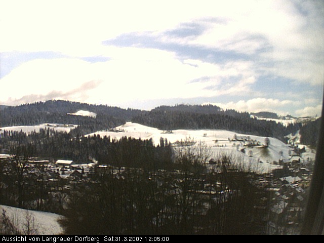 Webcam-Bild: Aussicht vom Dorfberg in Langnau 20070331-120500