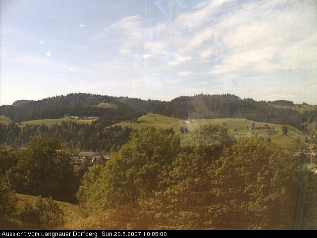 Webcam-Bild: Aussicht vom Dorfberg in Langnau 20070520-100500