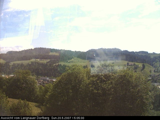 Webcam-Bild: Aussicht vom Dorfberg in Langnau 20070520-150500