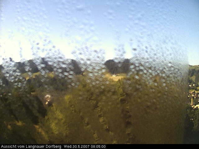 Webcam-Bild: Aussicht vom Dorfberg in Langnau 20070530-080500